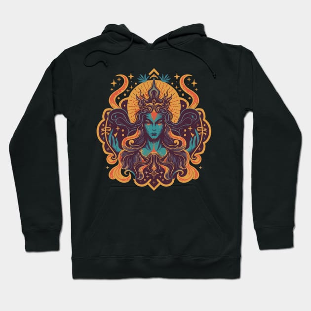 Witch's Canvas: Black Magic Enchantments Hoodie by Lucifer